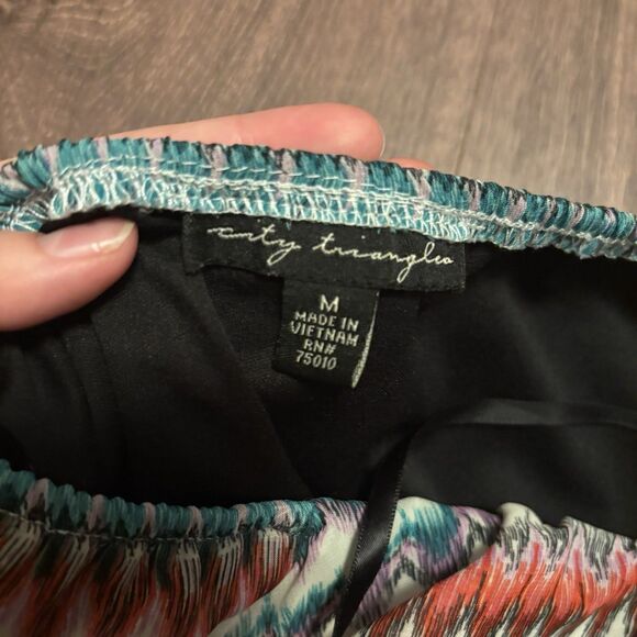City Triangles Strapless Ruffle Mini Dress Y2K Size M - Picture 5 of 6